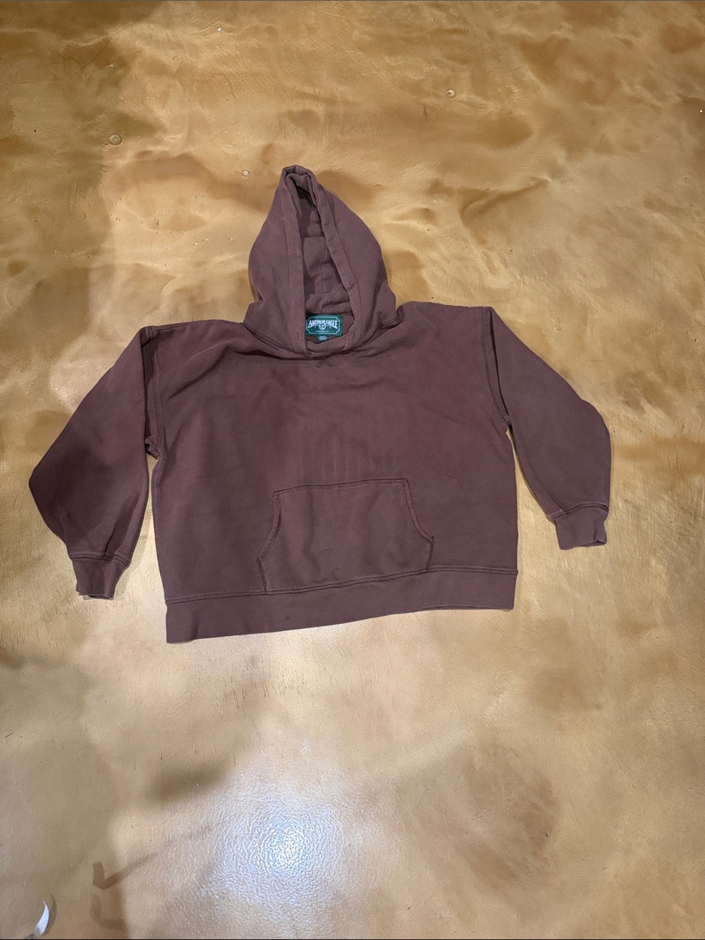 American Eagle Outfitters Women  Brown Pullover Hoodie